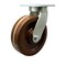 Service Caster 12'' Extra Heavy Duty High Temp Phenolic Wheel Swivel Caster with Swivel Lock CRAN-SCC-KP92S1230-PHRHT-BSL - alternate 1